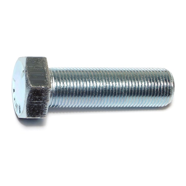 Midwest Fastener Grade 5, 3/8"-16 Hex Head Cap Screw, Zinc Plated Steel, 2-1/2 in L, 20 PK 00589 - main